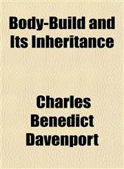 Body-Build and Its Inheritance,1153297531,9781153297530