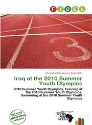 Iraq at the 2010 Summer Youth Olympics,6139578914,9786139578917