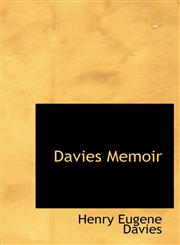 Davies Memoir,1241673462,9781241673468