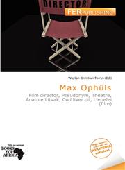 Max Ophüls,6134958646,9786134958646