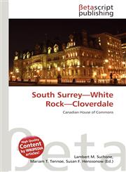 South Surrey-White Rock-Cloverdale,613519643X,9786135196436
