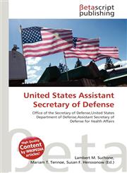 United States Assistant Secretary of Defense,6135452037,9786135452037