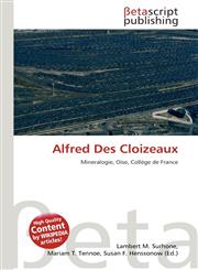 Alfred Des Cloizeaux,6134795534,9786134795531