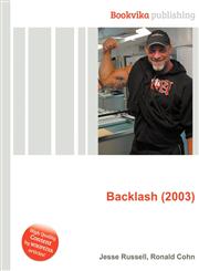 Backlash (2003),5510523891,9785510523898