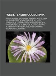 Fossil - Sauropodomorpha Prosauropods, Sauropods, Aetonyx, Anchisauria, Coloradisaurus, Euskelosaurus, Fulengia, Gyposaurus, Lessemsaurus, Massospondylidae, Massospondylus, Mussaurus, Plateosauravus, Plateosauria, Plateosaurus, Prosauropoda, Riojasaurida,1234838877,9781234838874
