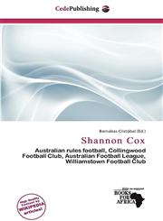 Shannon Cox,6200718229,9786200718228
