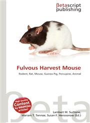 Fulvous Harvest Mouse,6135390449,9786135390445