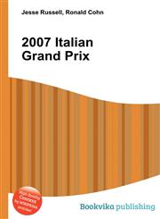 2007 Italian Grand Prix,5510954205,9785510954203