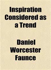 Inspiration Considered as a Trend,1151210137,9781151210135