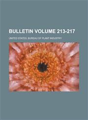 Bulletin Volume 213-217,1236956176,9781236956170