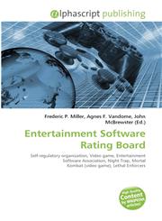Entertainment Software Rating Board,6131701318,9786131701313