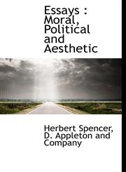 Essays Moral, Political and Aesthetic,1140071823,9781140071822