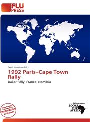 1992 Paris-Cape Town Rally,6138280776,9786138280774