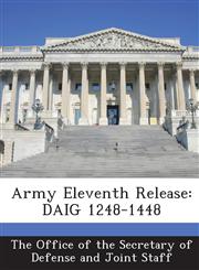 Army Eleventh Release Daig 1248-1448,1287061842,9781287061847