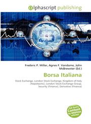 Borsa Italiana,6134258520,9786134258524