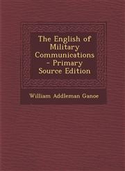 English of Military Communications,1289408629,9781289408626