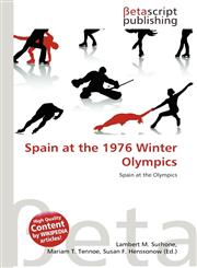 Spain at the 1976 Winter Olympics,6136119692,9786136119694