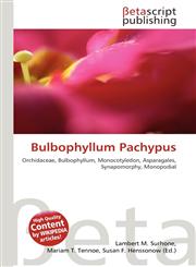 Bulbophyllum Pachypus,6136295555,9786136295558