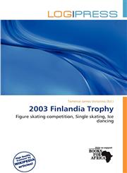 2003 Finlandia Trophy,6200969833,9786200969835