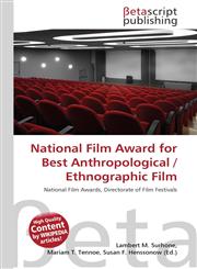 National Film Award for Best Anthropological / Ethnographic Film,6136248514,9786136248516