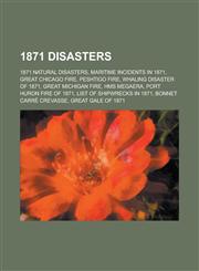 1871 Disasters Great Chicago Fire,1156359236,9781156359235