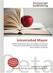 Universidad Mayor,6137629252,9786137629253