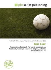 Jon Cox,6136729733,9786136729732