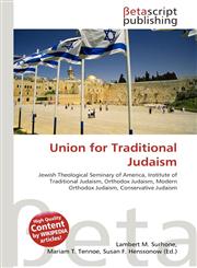 Union for Traditional Judaism,6135009273,9786135009279