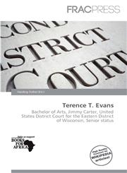 Terence T. Evans,6200955999,9786200955999