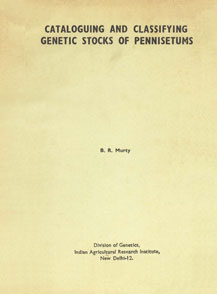 Cataloguing and Classifying Genetic Stocks of Pennisetums