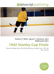 1942 Stanley Cup Finals,6134192481,9786134192484