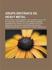 Grups britànics de heavy metal Deep Purple, Black Sabbath, Def Leppard, Bullet for My Valentine, Led Zeppelin, Whitesnake, Rainbow,1232721727,9781232721727