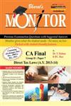 Monitor for CA Final, Group II, Paper 7 Direct Tax Laws,8177339109,9788177339109