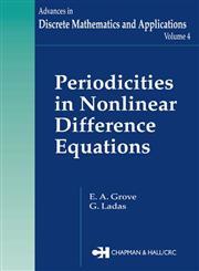 Periodicities in Nonlinear Difference Equations,0849331560,9780849331565