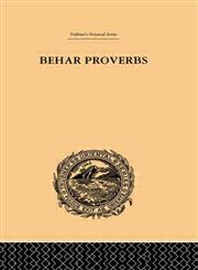 Behar Proverbs,0415245117,9780415245111