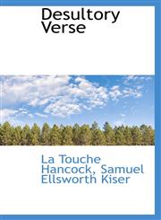 Desultory Verse,1103757652,9781103757657