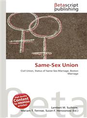Same-Sex Union,6135221728,9786135221725