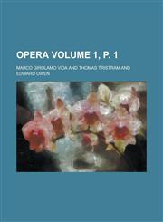 Opera Volume 1, p. 1,1234165821,9781234165826