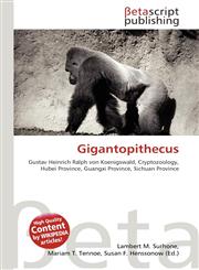 Gigantopithecus,6133450525,9786133450523