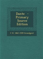 Dante - Primary Source Edition,1295344076,9781295344079