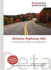 Ontario Highway 402,6135224298,9786135224290