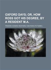 Oxford Days,1150366656,9781150366659