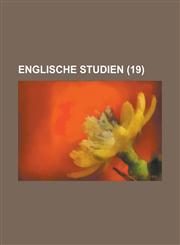 Englische Studien (19 ),1154821277,9781154821277
