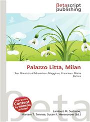 Palazzo Litta, Milan,6131003440,9786131003448