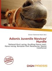 Adonis Juvenile Novices' Hurdle,6137011348,9786137011348