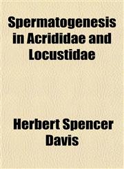 Spermatogenesis in Acrididae and Locustidae,115169763X,9781151697639