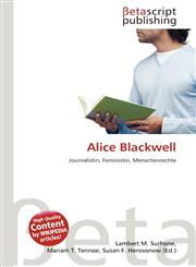 Alice Blackwell,6134438707,9786134438704