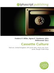 Cassette Culture,6130785879,9786130785871