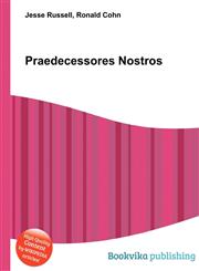 Praedecessores Nostros,5511459976,9785511459974