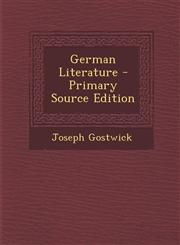 German Literature,1289539529,9781289539528